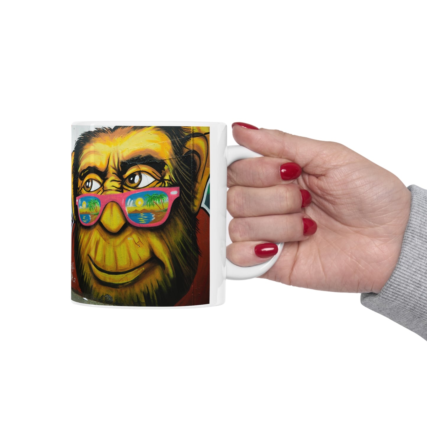 Monkey Business Hilarious & Quirky Coffee Mug - 11 oz