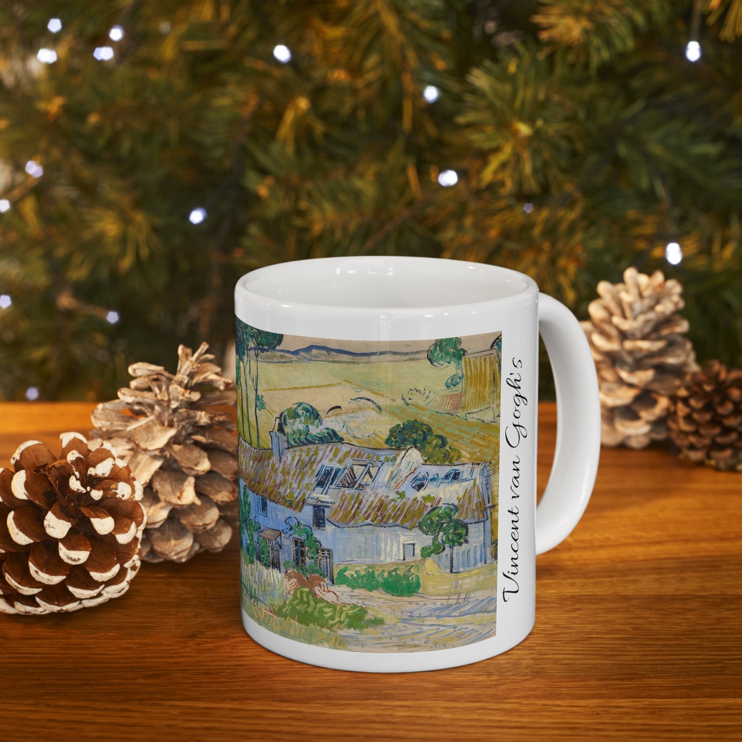 Vincent Van Gogh's- Farms near Auvers 11oz mug