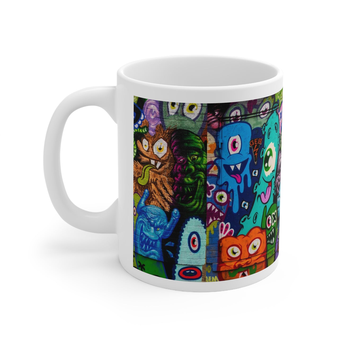 One Eyed Will ease Ceramic Mug 11 oz.