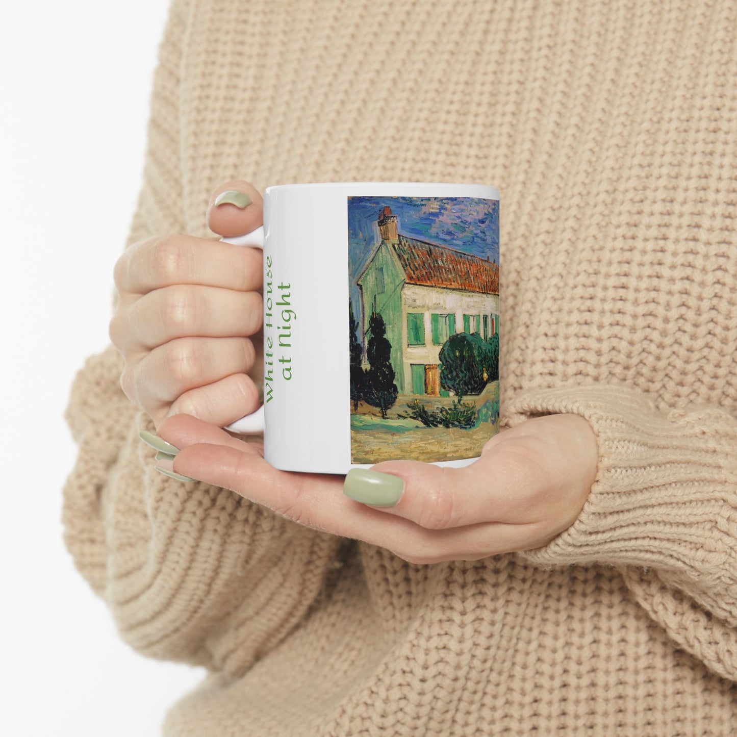 Vincent van Gogh's White House at Night 11oz mug