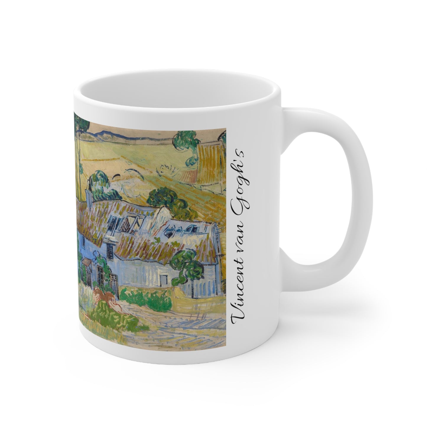 Vincent Van Gogh's- Farms near Auvers 11oz mug