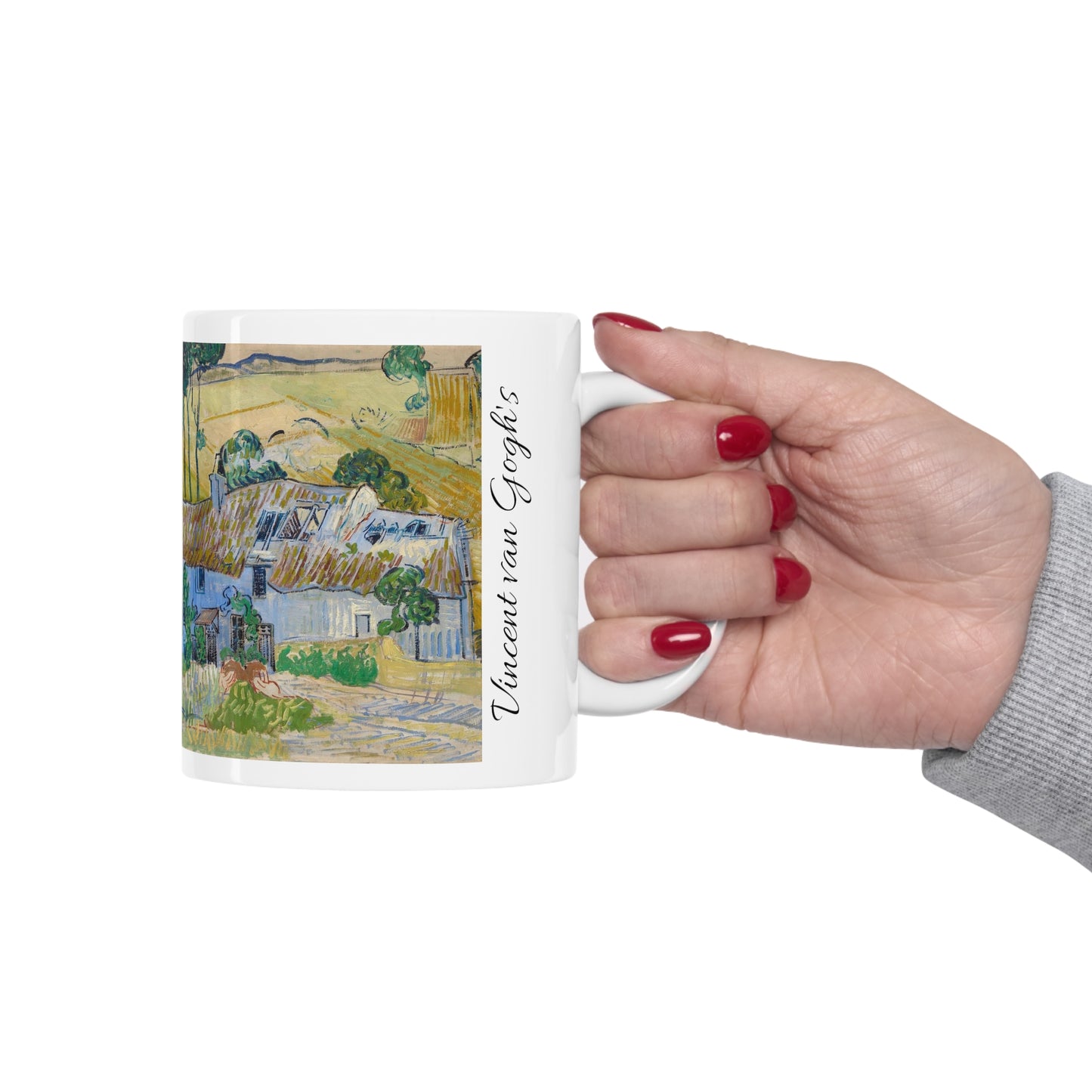 Vincent Van Gogh's- Farms near Auvers 11oz mug