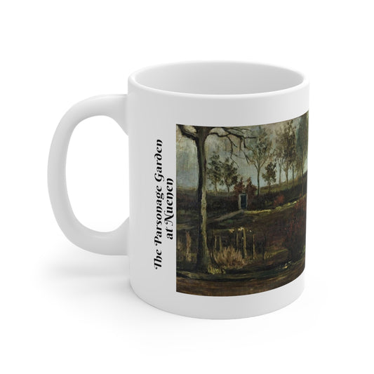 Vincent van Gogh's The Parsonage Garden at Nuenen 11oz mug