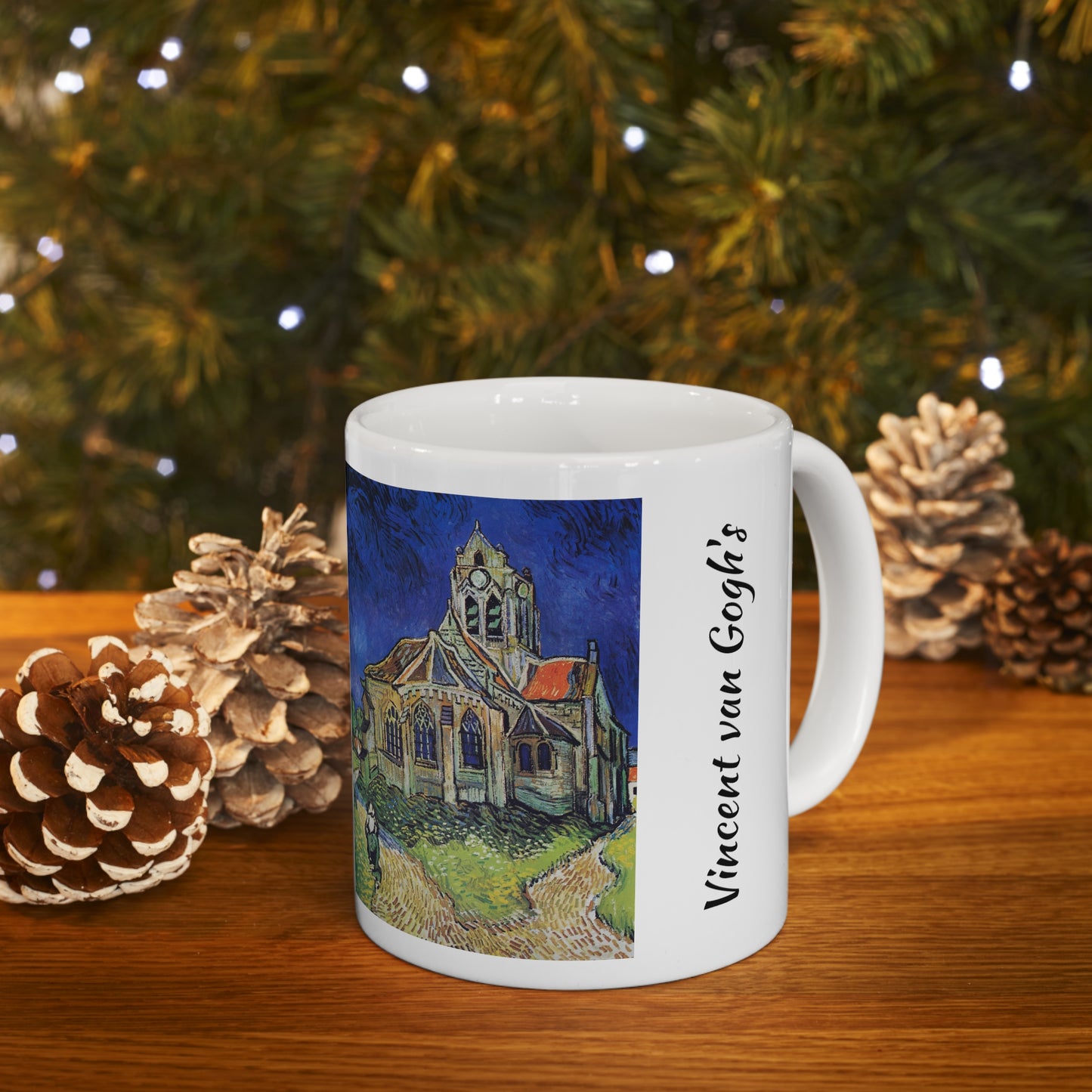 Vincent Van Gogh's- The Church at Auvers 11oz mug