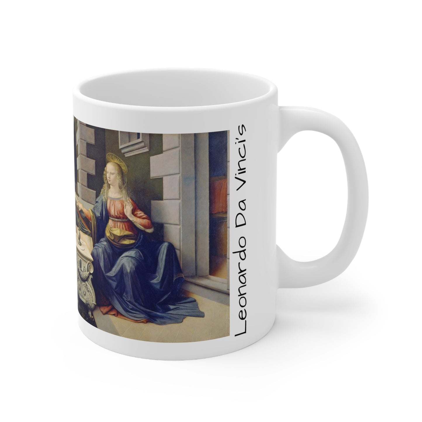 Leonardo Da Vinci's- The Annunciation 11oz mug