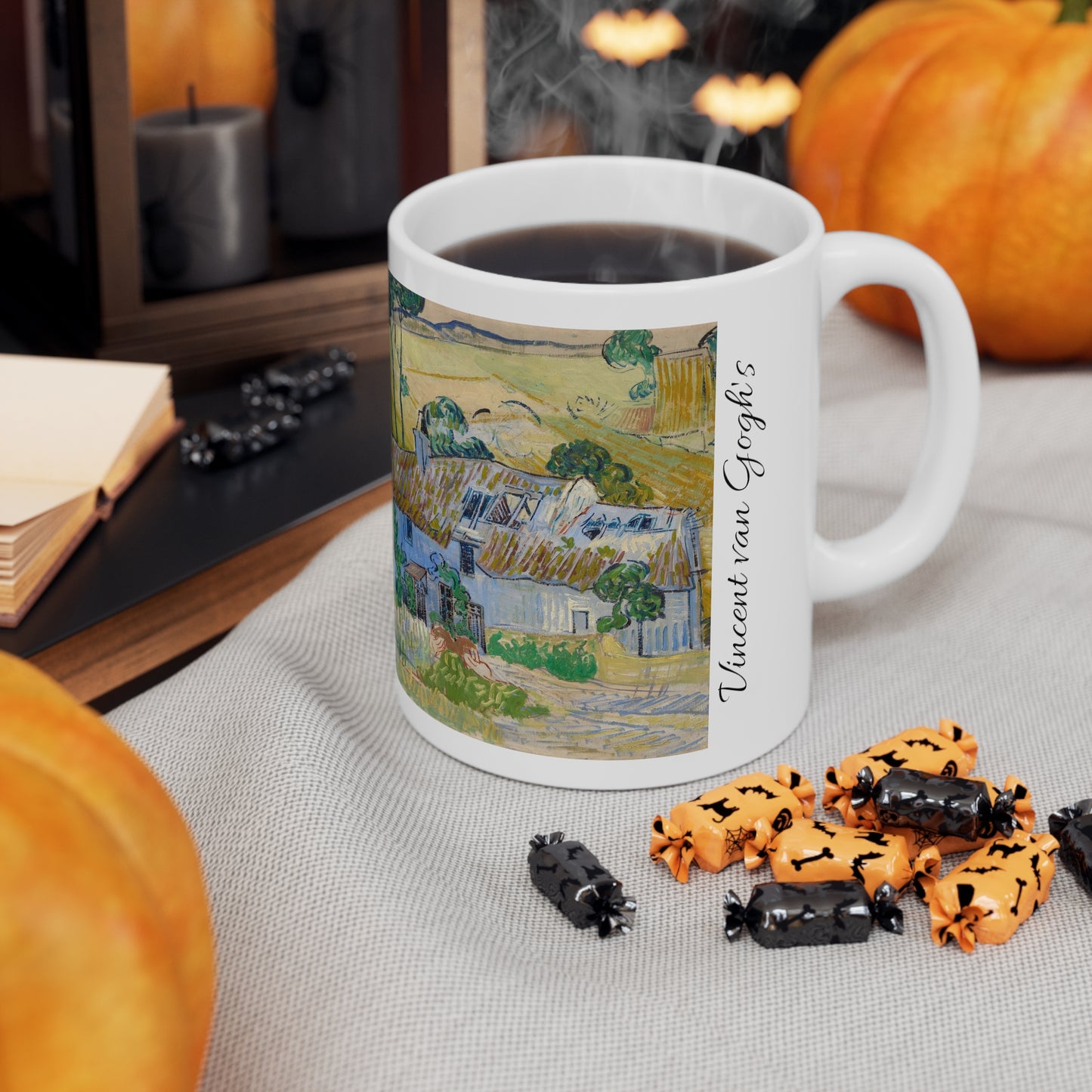 Vincent Van Gogh's- Farms near Auvers 11oz mug