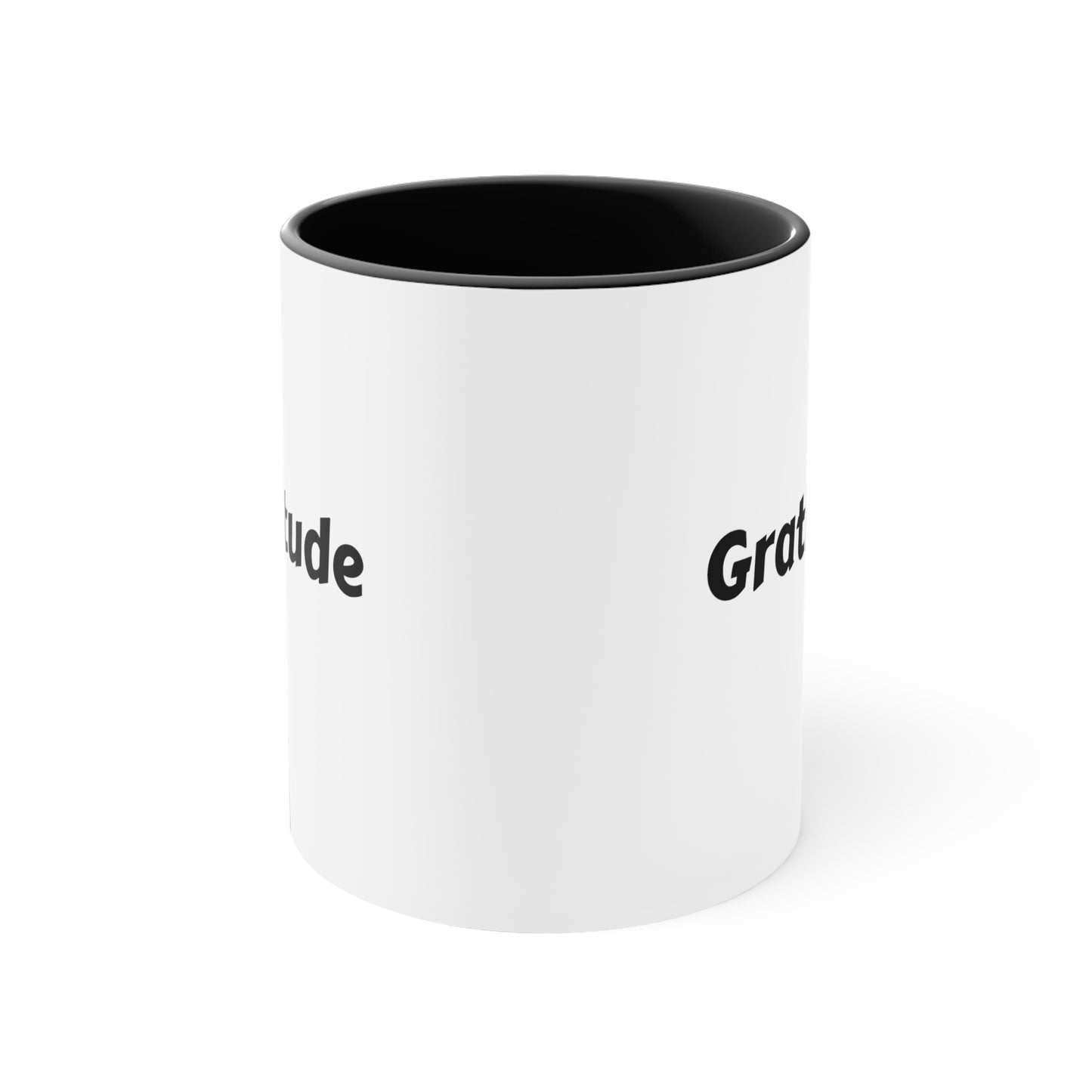 Gratitude Accent Coffee Mug 11oz