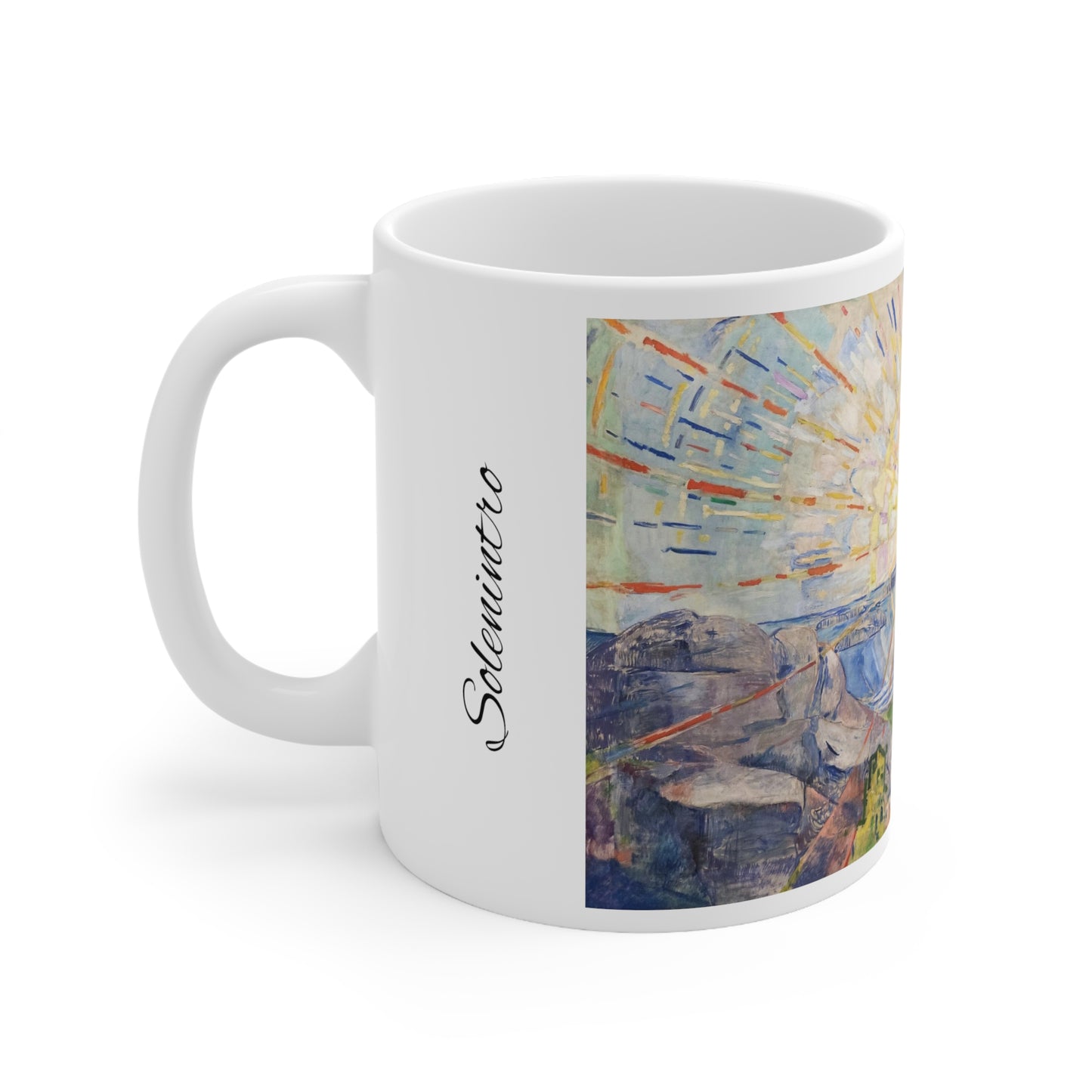 Edvard Munch's- Solenintro 11oz mug