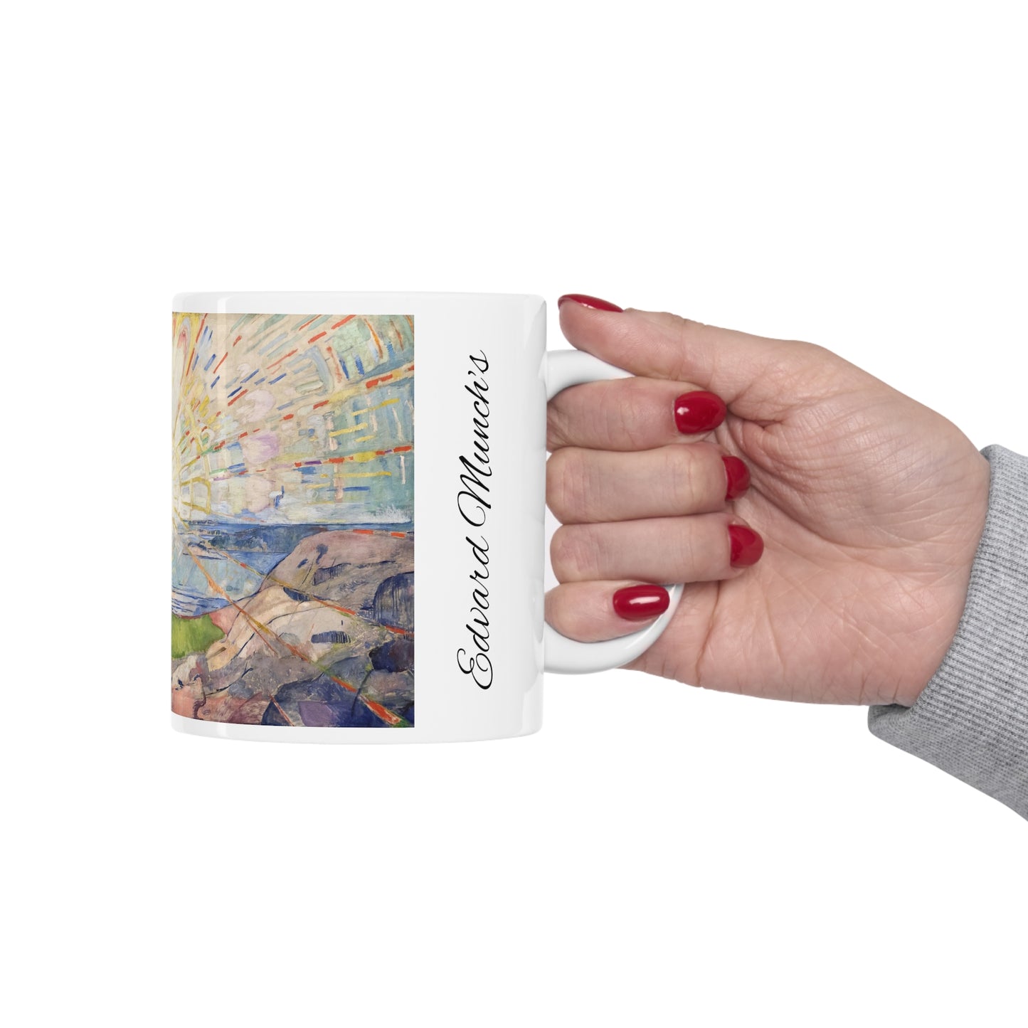 Edvard Munch's- Solenintro 11oz mug