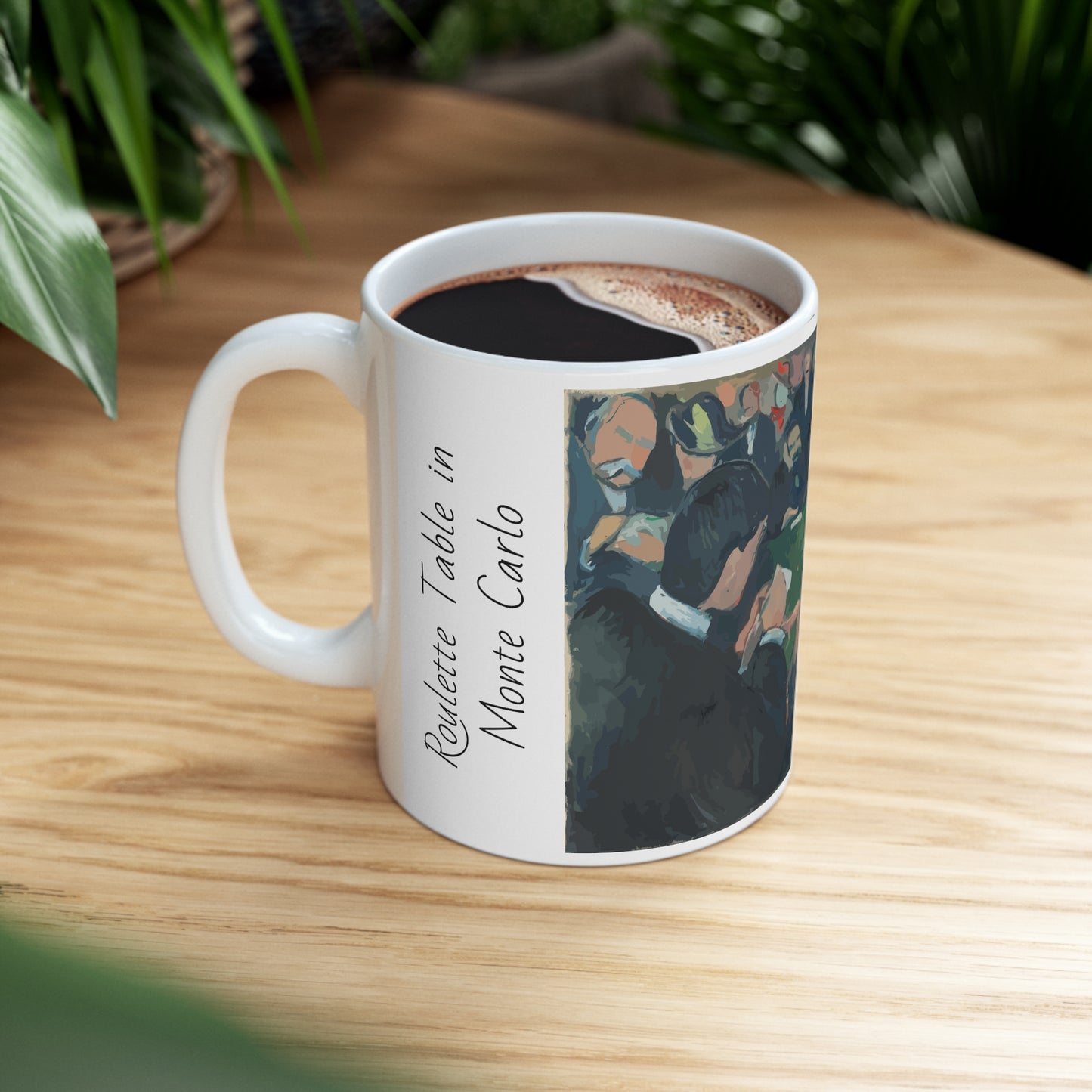 Edvard Munch-Roulette Table in Monte Carlo 11oz mug