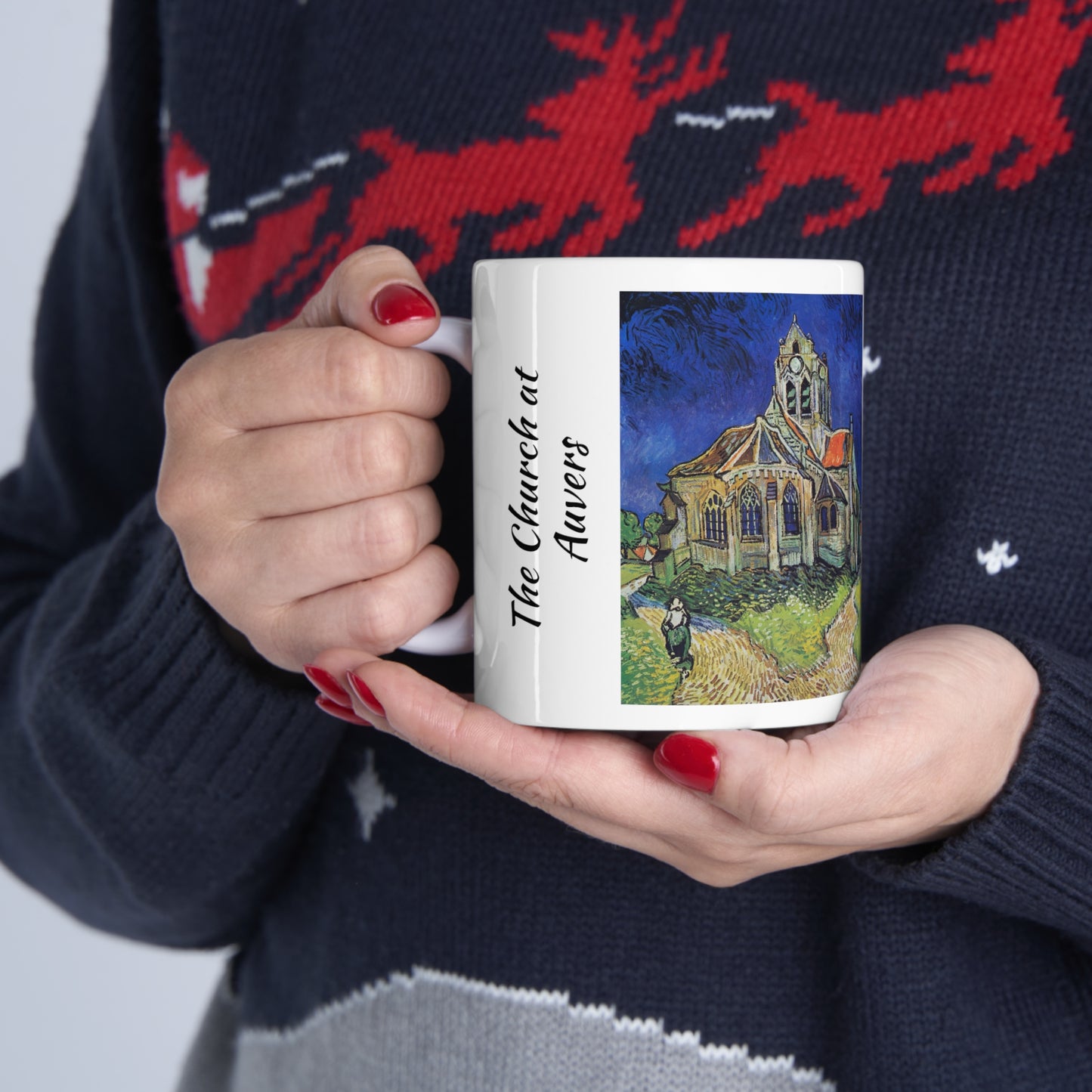 Vincent Van Gogh's- The Church at Auvers 11oz mug