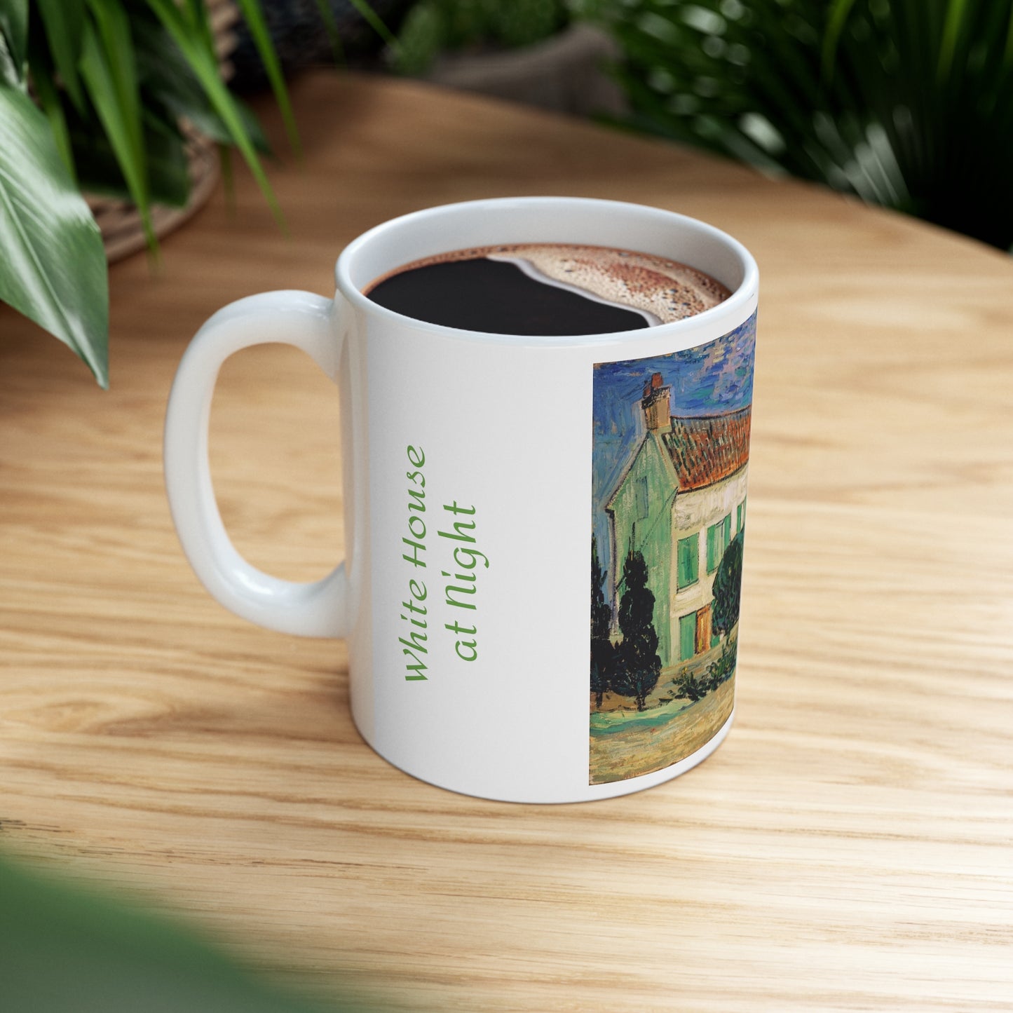 Vincent van Gogh's White House at Night 11oz mug