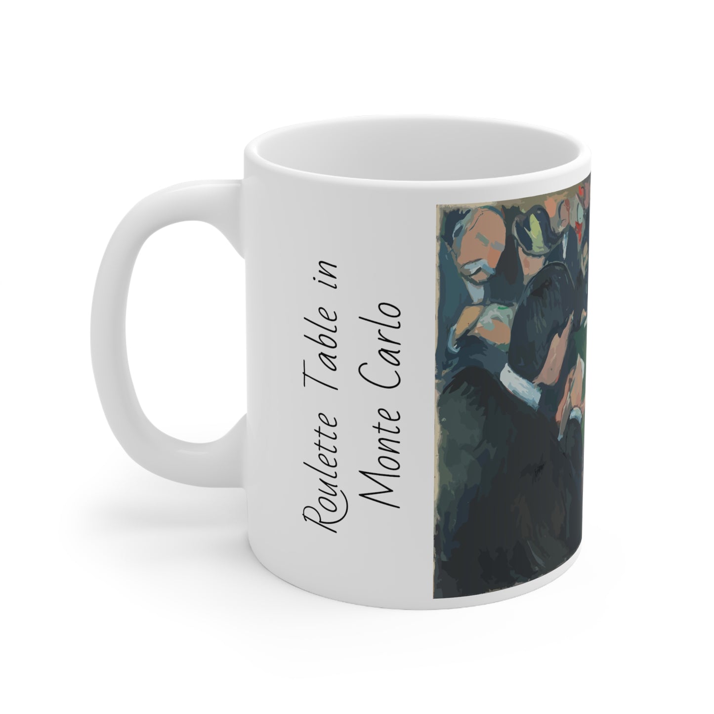 Edvard Munch-Roulette Table in Monte Carlo 11oz mug