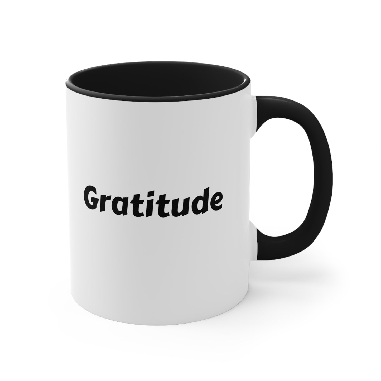 Gratitude Accent Coffee Mug 11oz
