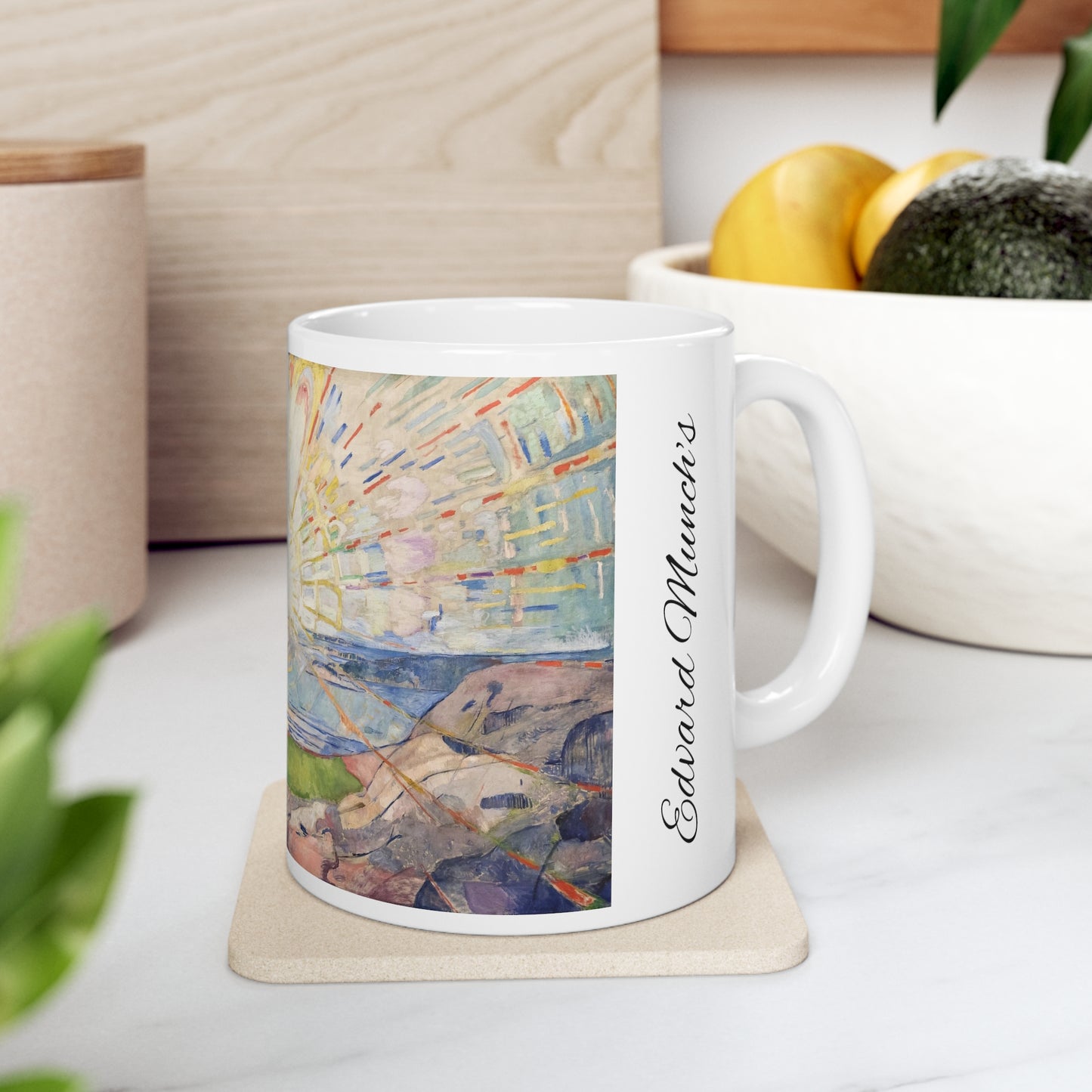 Edvard Munch's- Solenintro 11oz mug