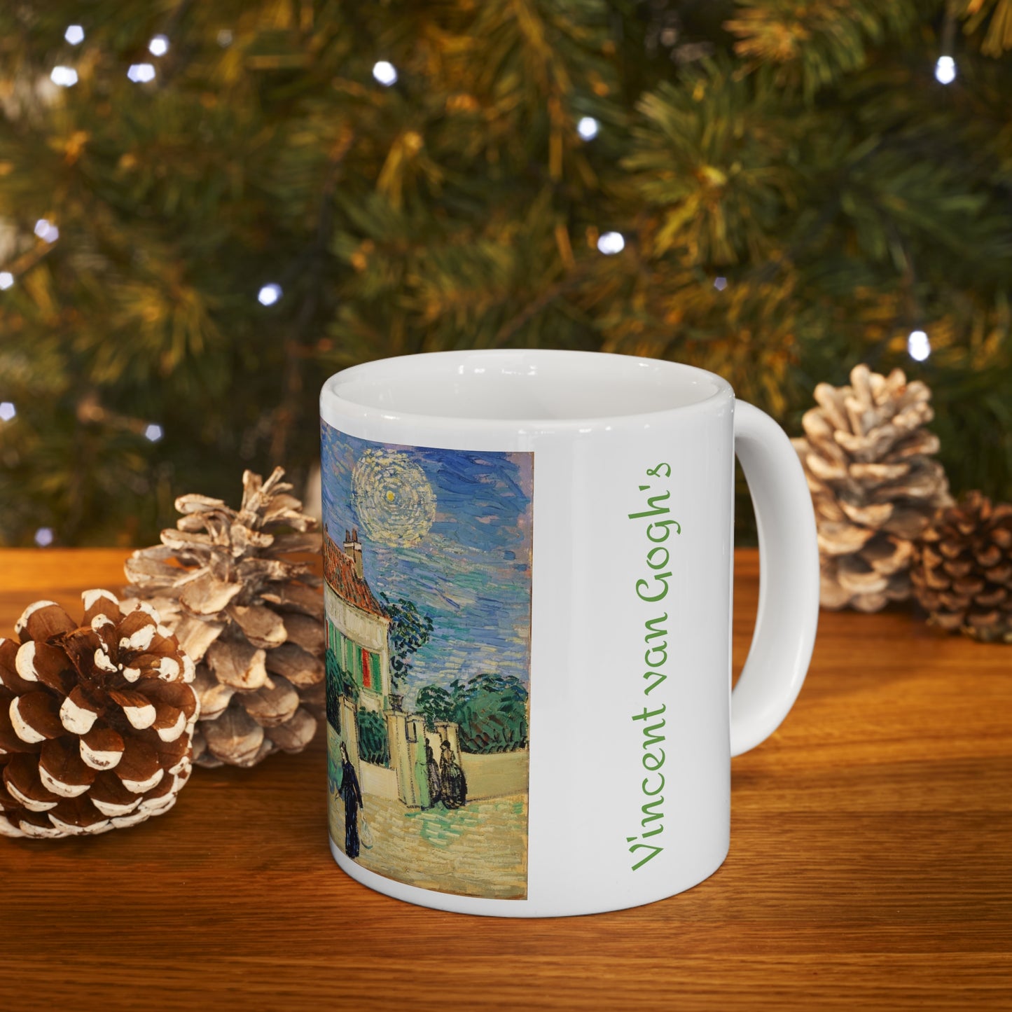 Vincent van Gogh's White House at Night 11oz mug