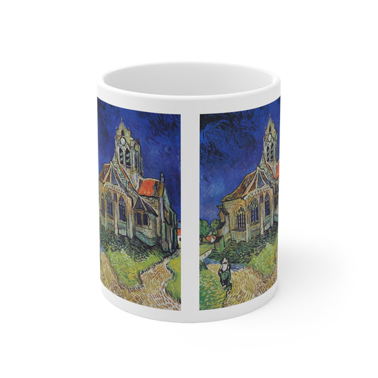 Vincent Van Gogh's- The Church at Auvers 11oz mug