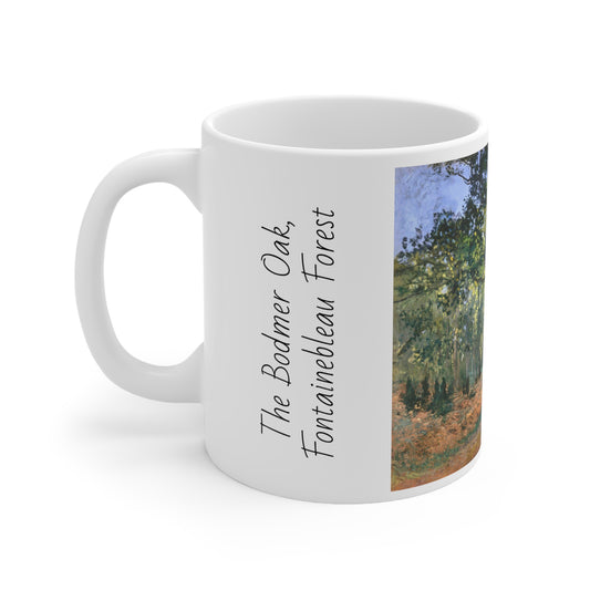 Claude Monet- The Bodmer Oak, Fontainebleau Forest 11oz mug