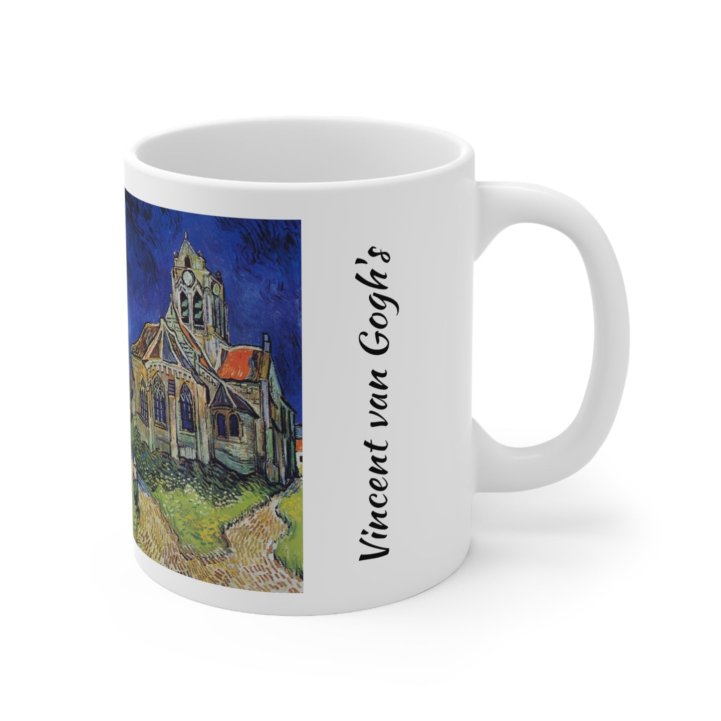 Vincent Van Gogh's- The Church at Auvers 11oz mug