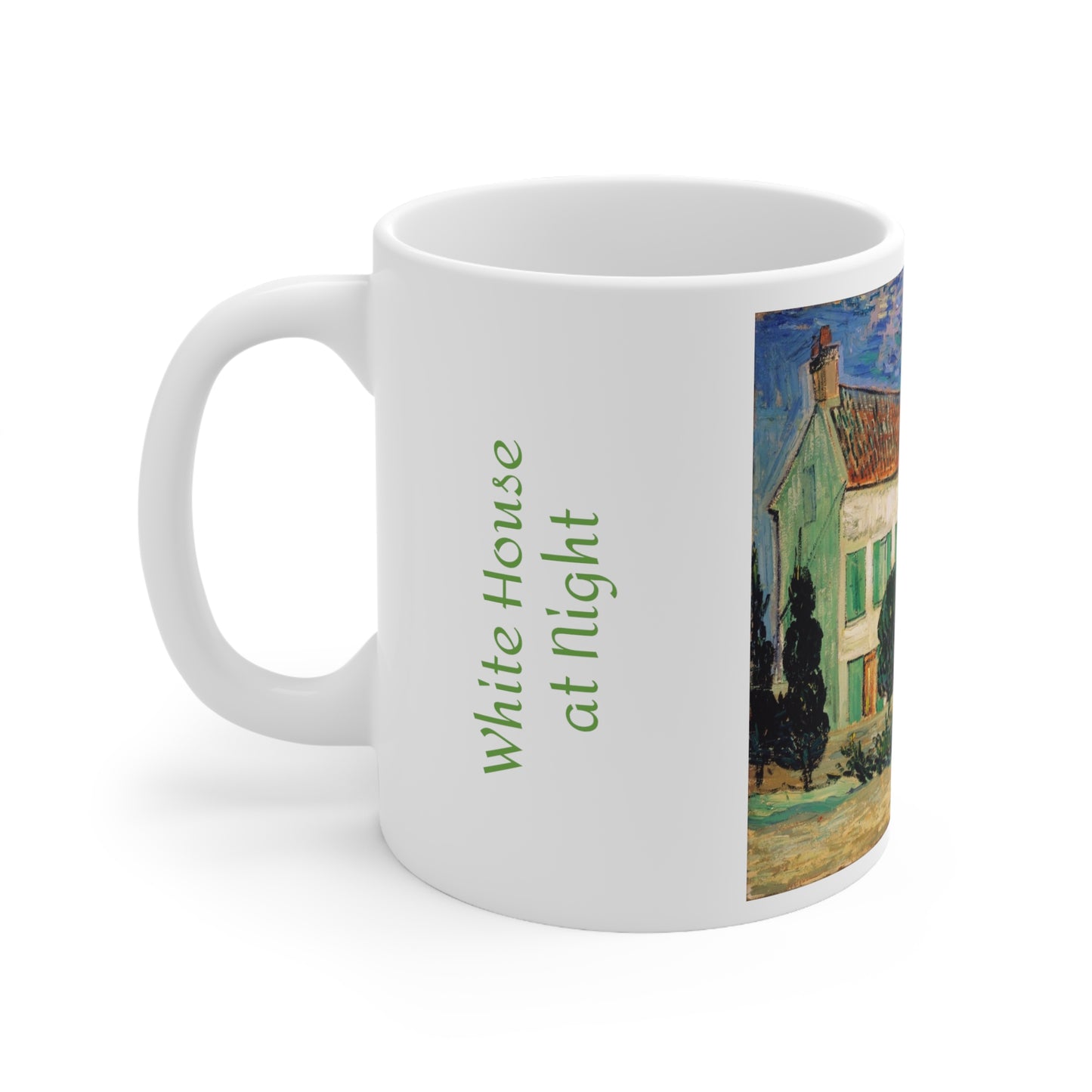 Vincent van Gogh's White House at Night 11oz mug