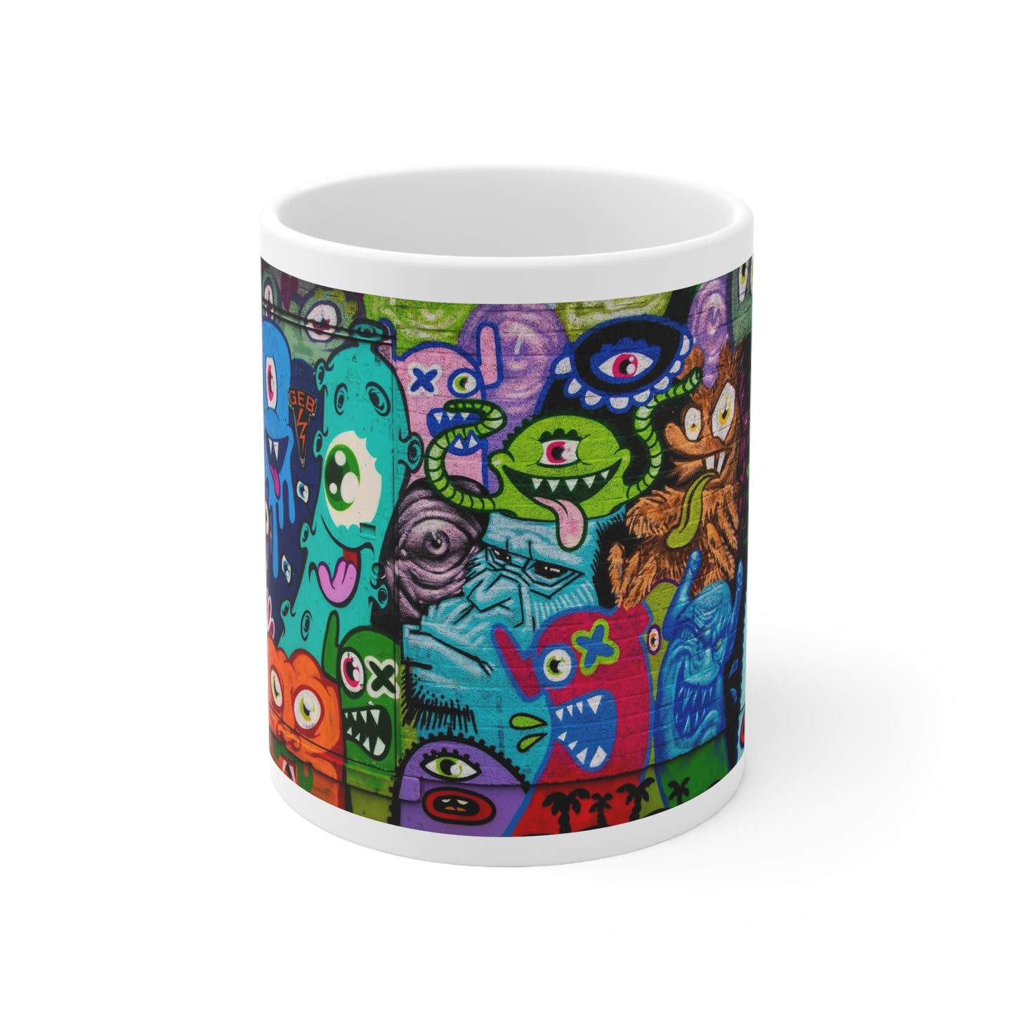 One Eyed Will ease Ceramic Mug 11 oz.