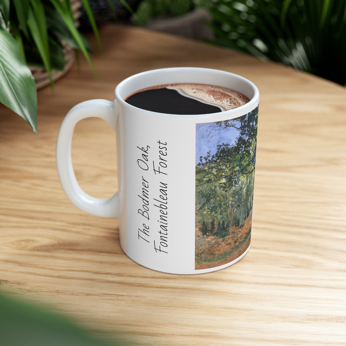 Claude Monet- The Bodmer Oak, Fontainebleau Forest 11oz mug
