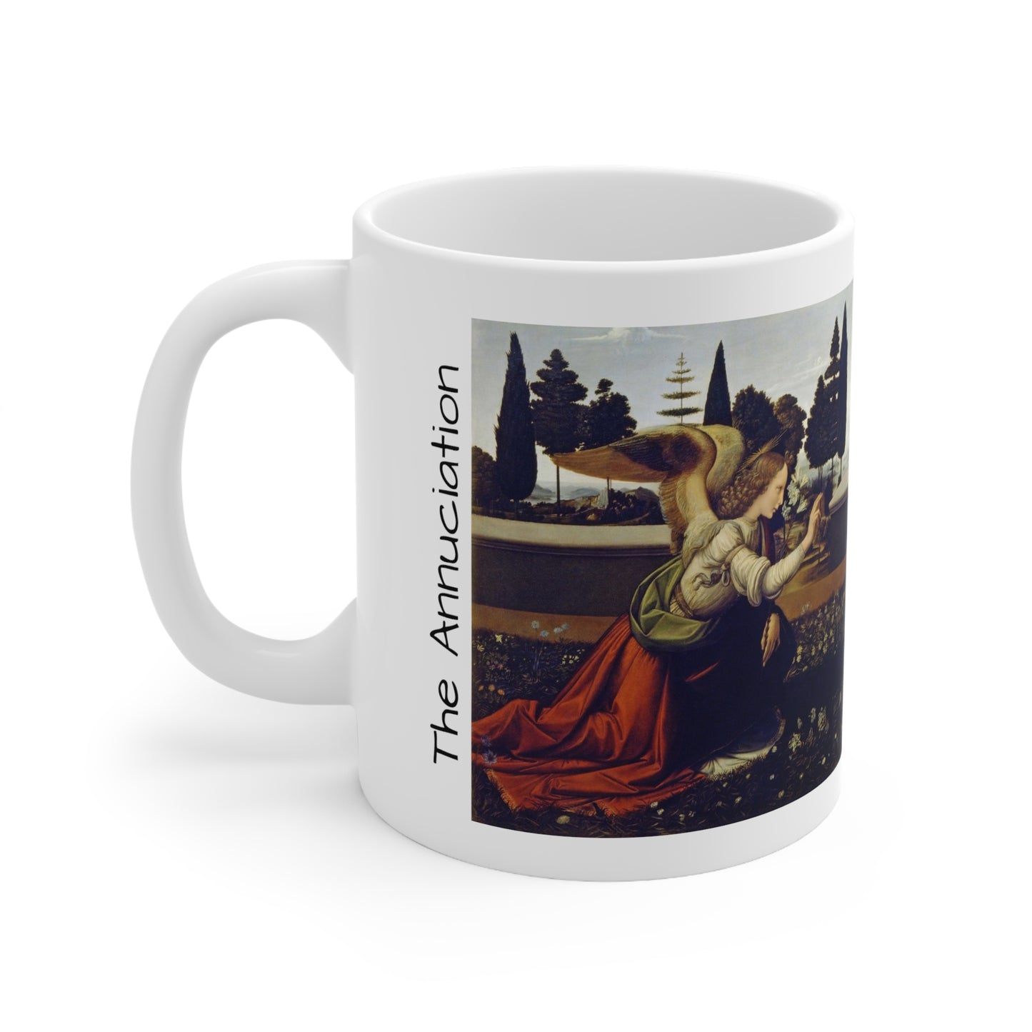 Leonardo Da Vinci's- The Annunciation 11oz mug