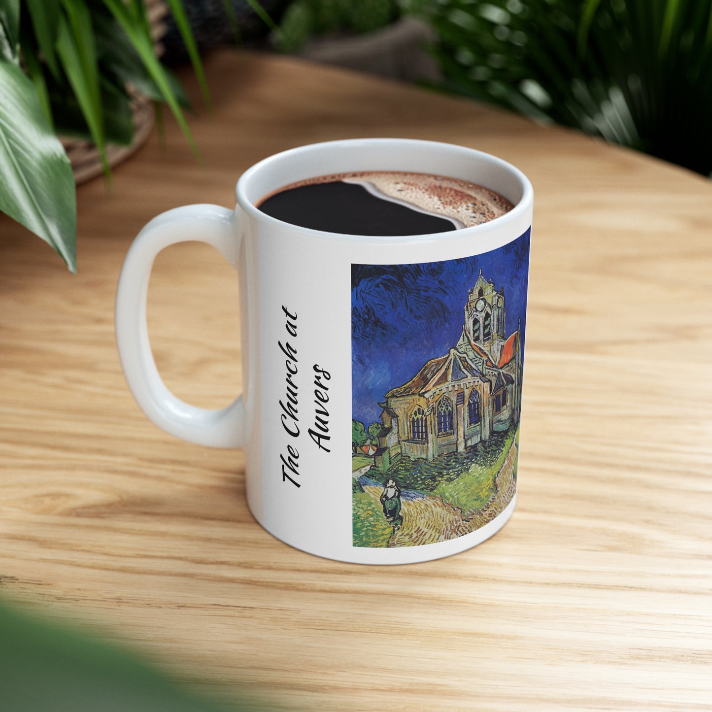 Vincent Van Gogh's- The Church at Auvers 11oz mug