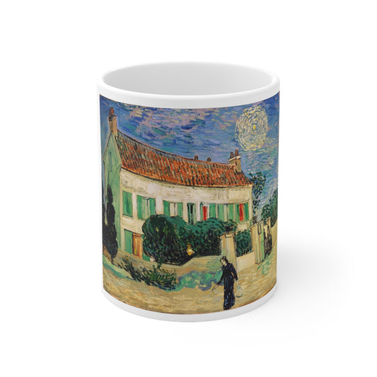 Vincent van Gogh's White House at Night 11oz mug