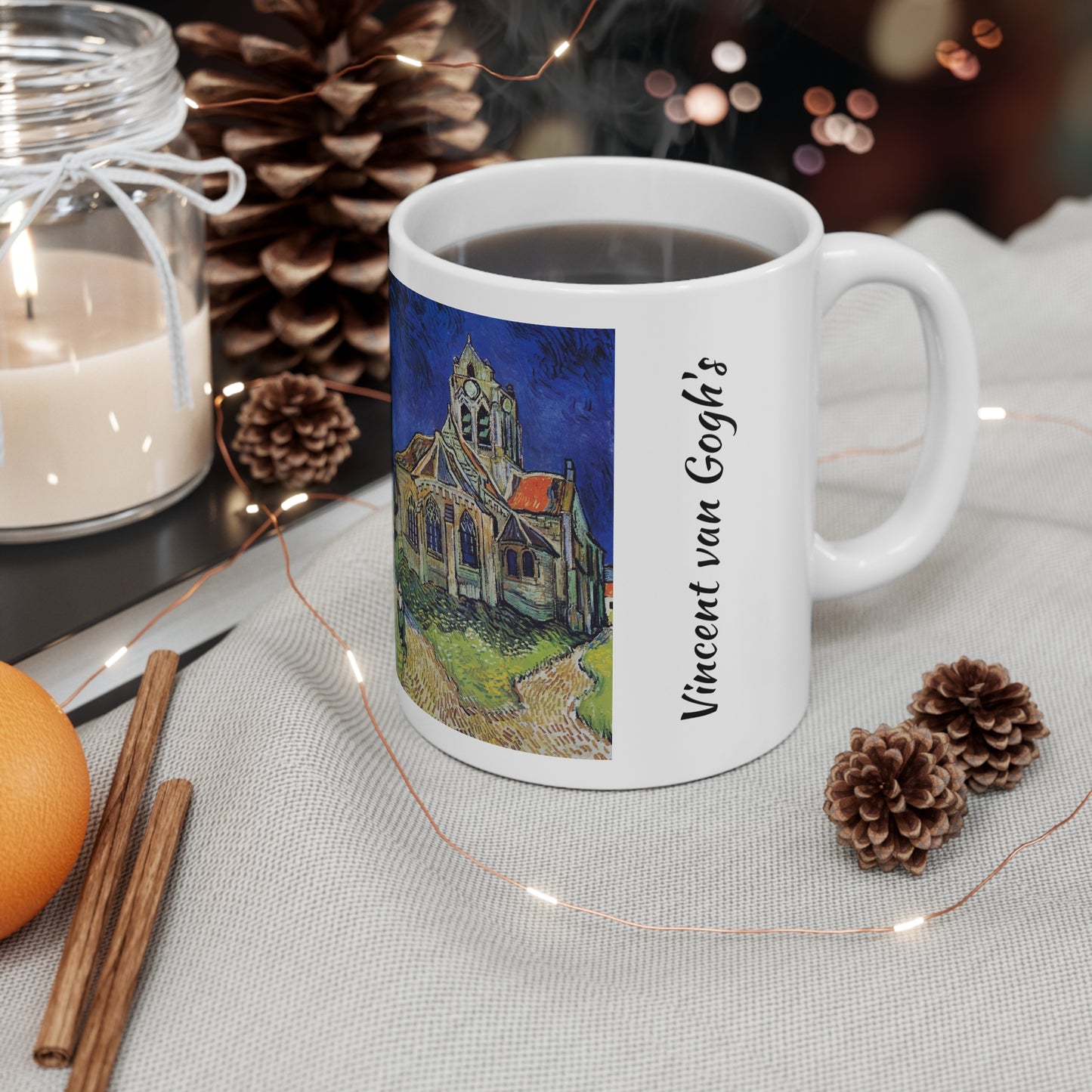 Vincent Van Gogh's- The Church at Auvers 11oz mug