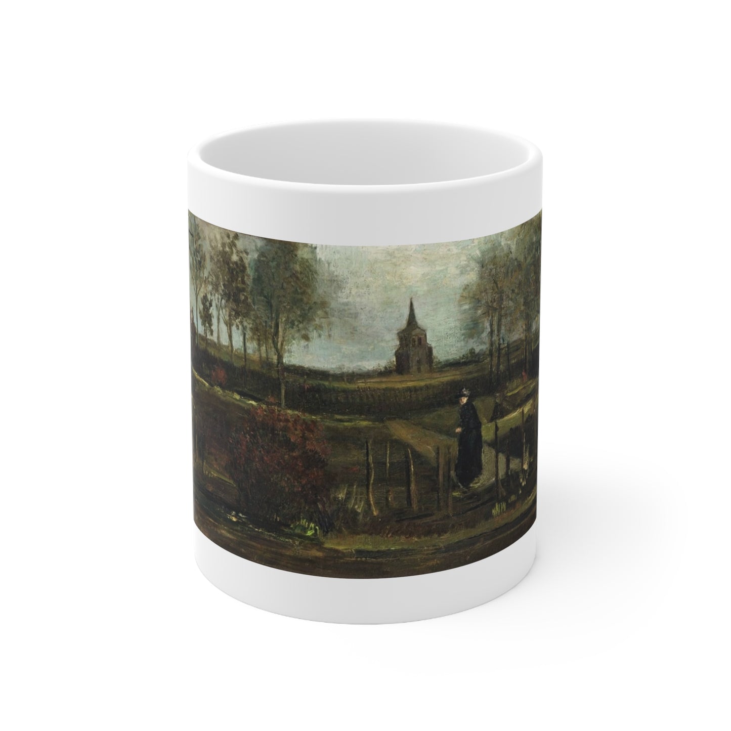 Vincent van Gogh's The Parsonage Garden at Nuenen 11oz mug