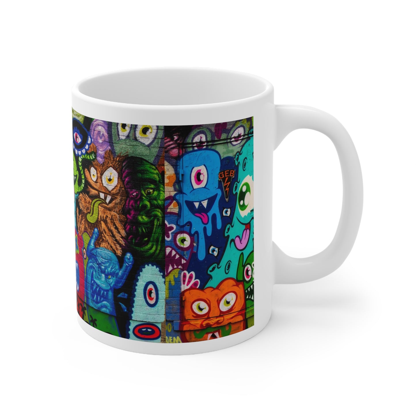 One Eyed Will ease Ceramic Mug 11 oz.