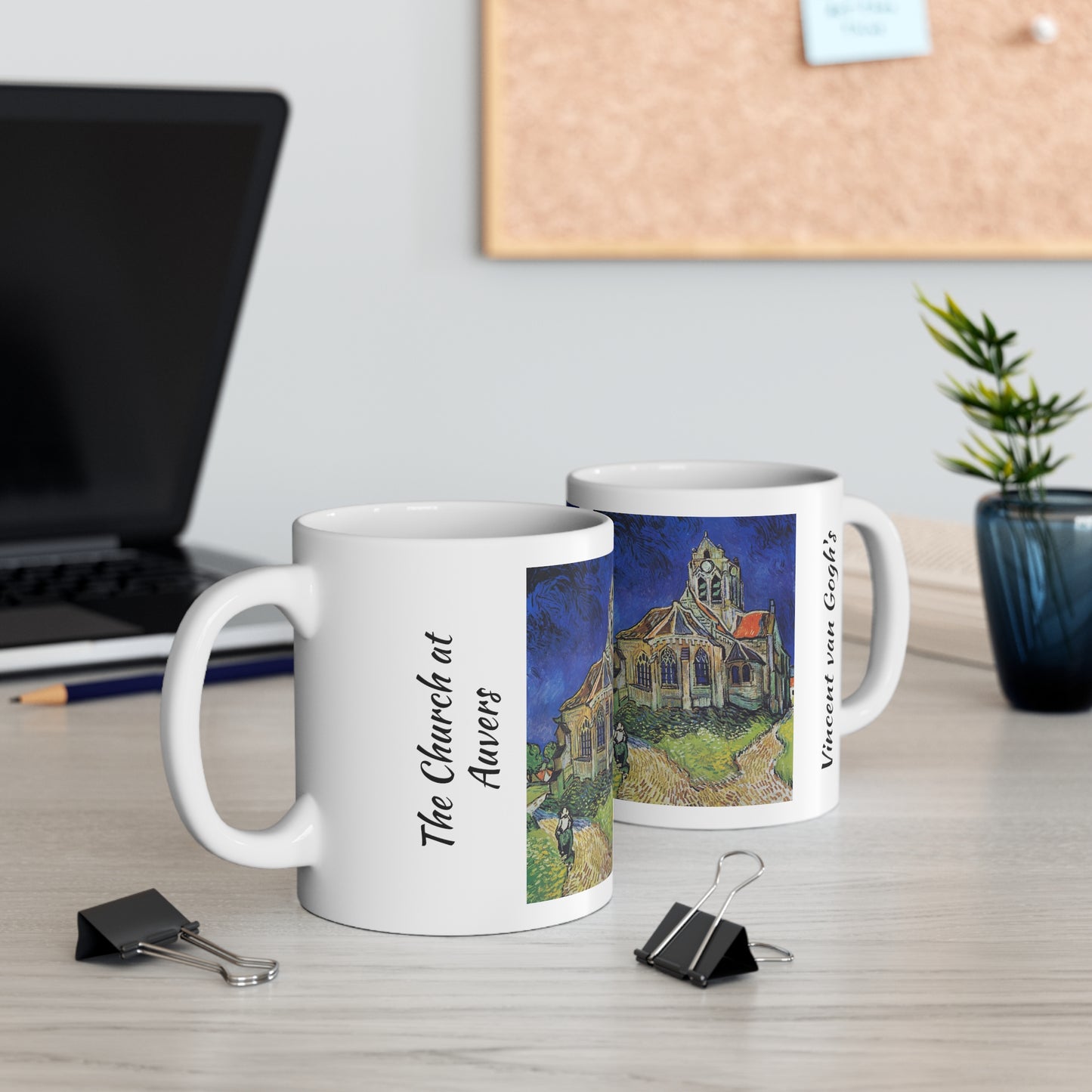 Vincent Van Gogh's- The Church at Auvers 11oz mug