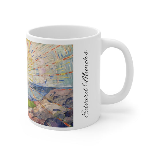 Edvard Munch's- Solenintro 11oz mug