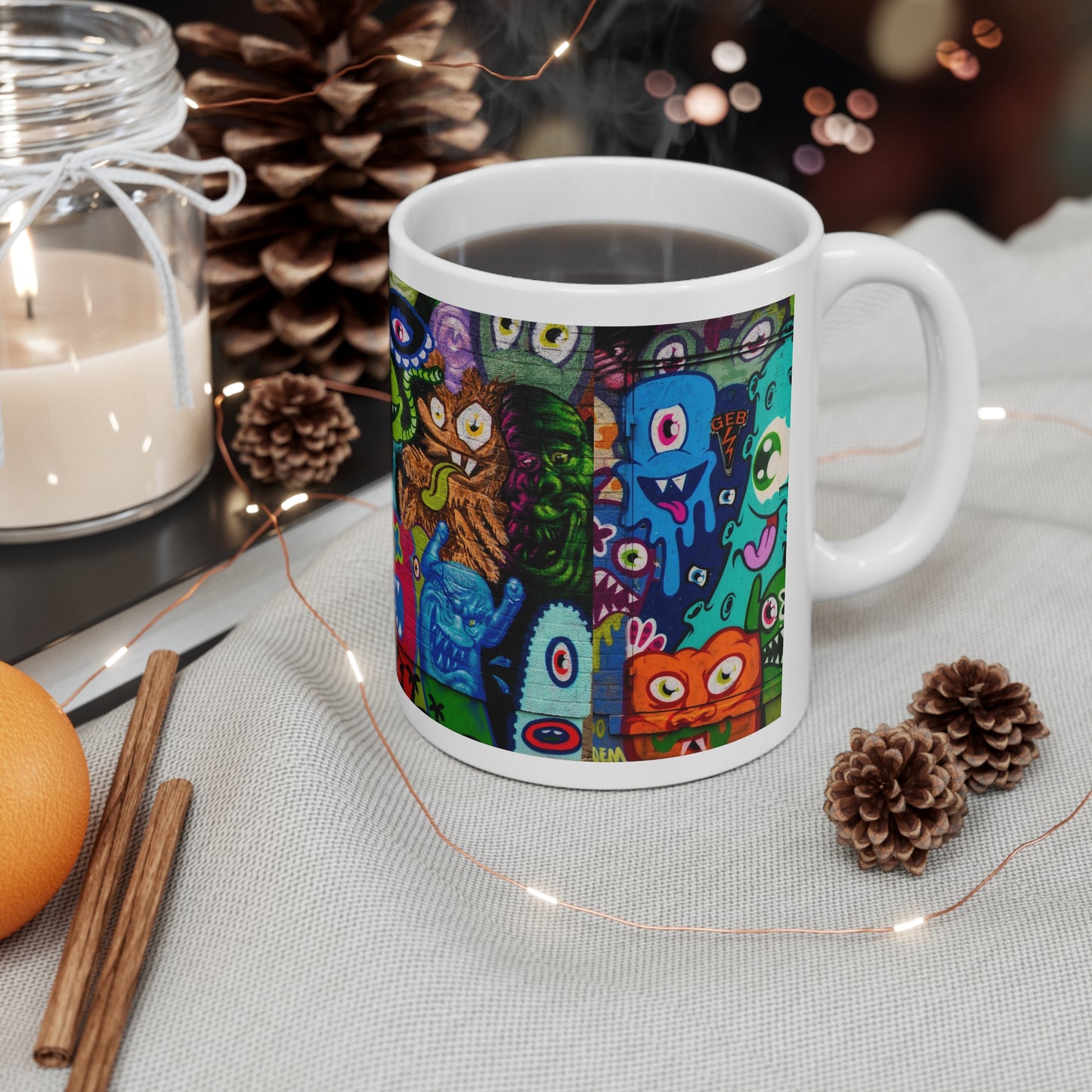 One Eyed Will ease Ceramic Mug 11 oz.
