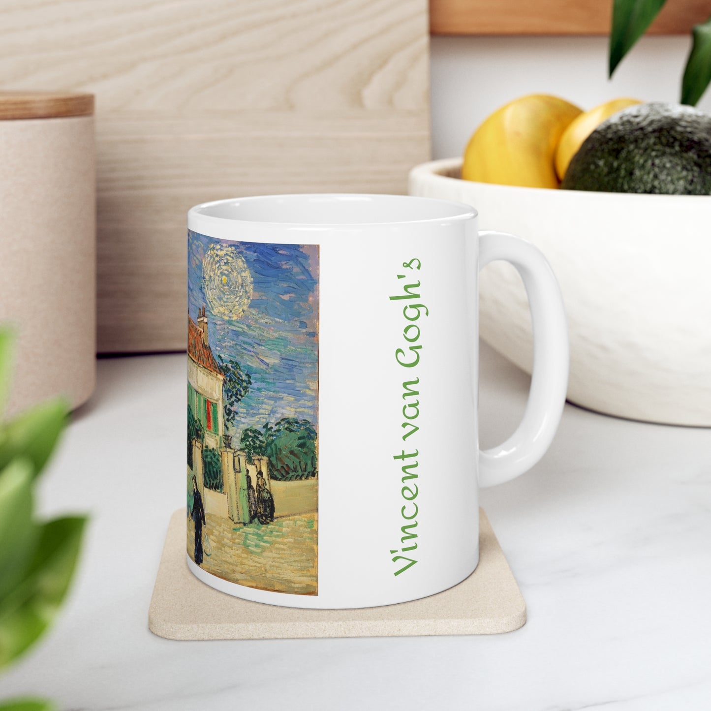 Vincent van Gogh's White House at Night 11oz mug