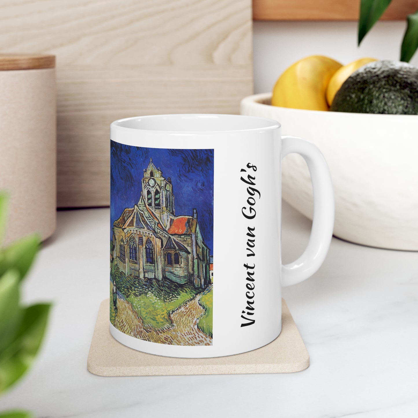 Vincent Van Gogh's- The Church at Auvers 11oz mug