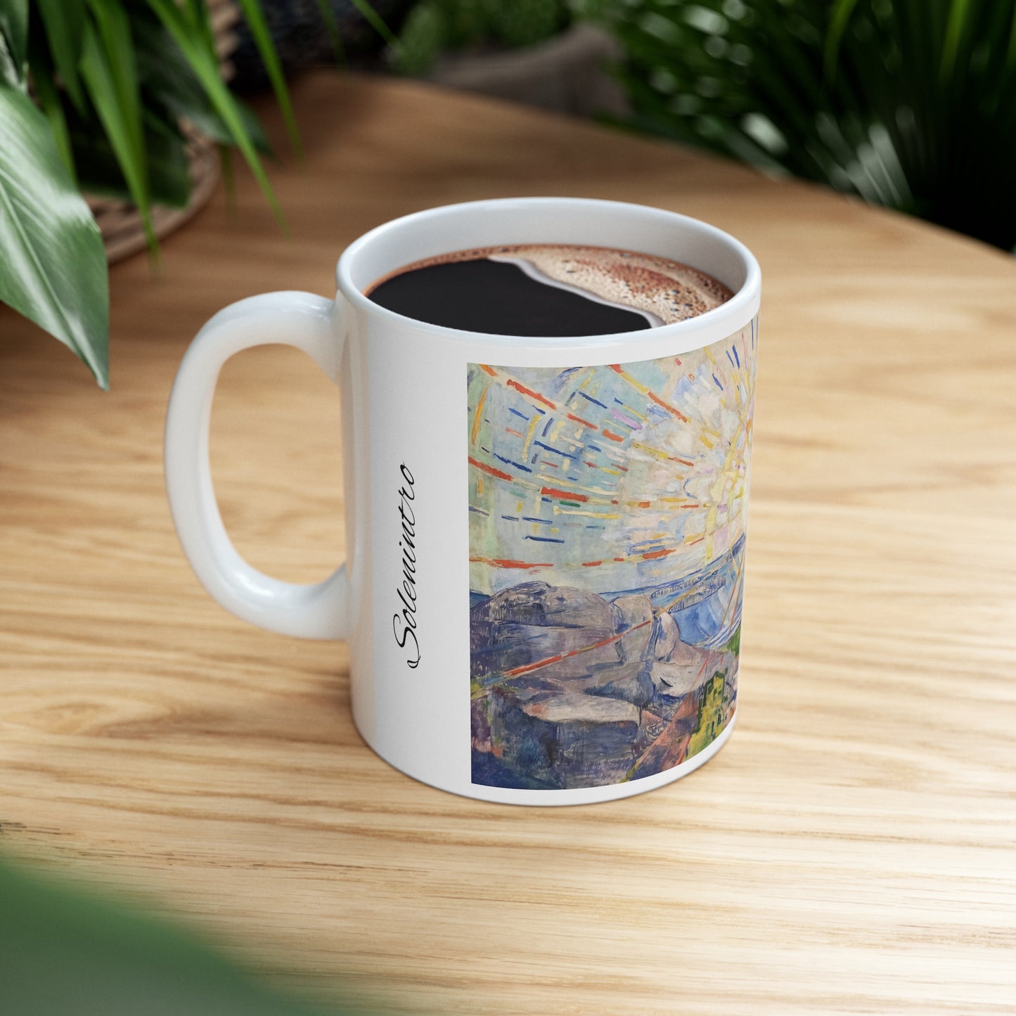 Edvard Munch's- Solenintro 11oz mug